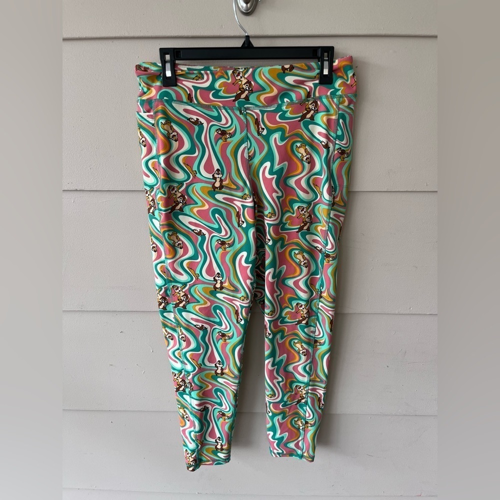 Disney Parks Chip & Dale Leggings Size L